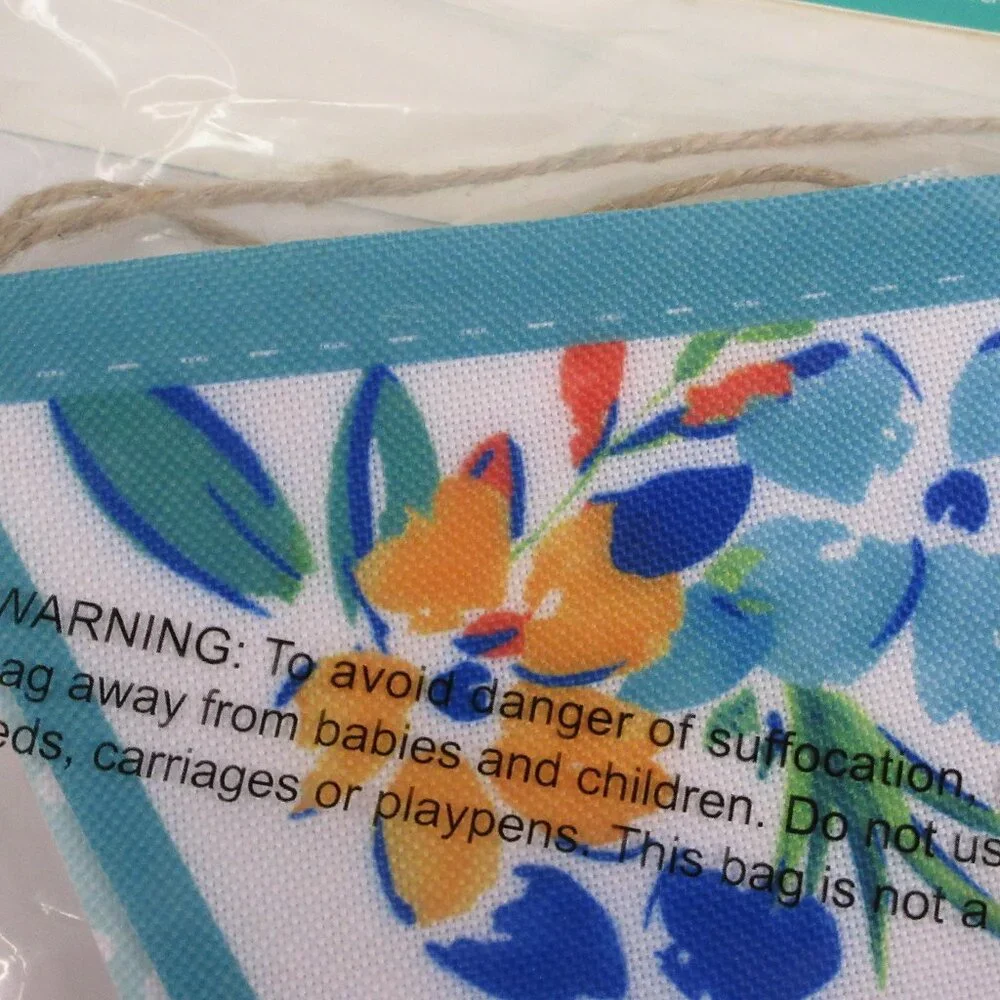 2 Pioneer Woman Decorative Fabric Banner Garland 60